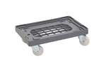 Transport undercarriage for stack/nest 600x400 mm h 4 pp swivel casters