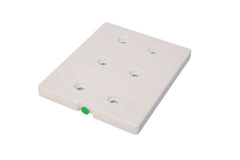 Eutectic plate gn1/2 -3°c - green 325x265x30 mm