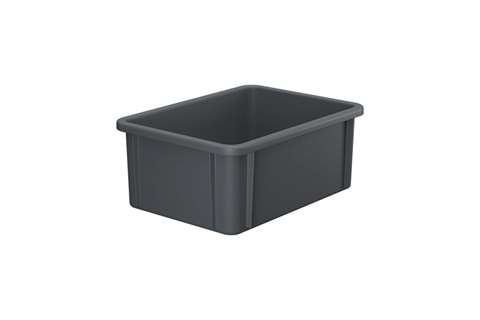 Stackable transport crate - special 400x300x165 mm - rounded corners