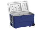 Insulated cooler - 80 l on 2 wheels ice box pro - 830 x 470 x 520 mm