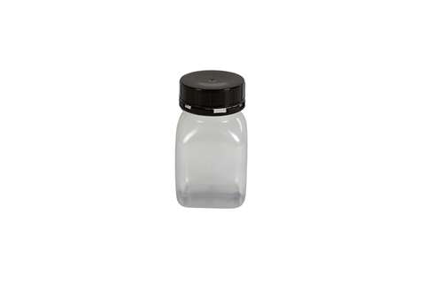 Square container wide opening - 200 ml serie 310 pvc - with sealable lid