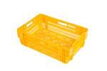 Euronorm stacking crate 600x400x190 vented base and sides - nestable