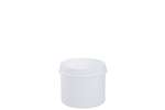 Packo pot 500ml pe white 4305 without lid