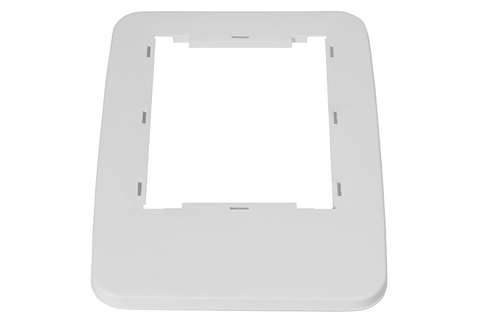 Frame for wsb waste containers white