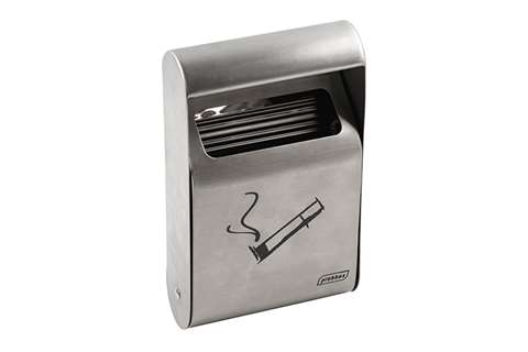 Probbax - Rectangular wall-mounted ashtray 1.5l - up to 150 butts  Probbax - Rectangular wall-mounted ashtray 1.5l - up to 150 butts