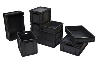 Euronorm stapelbakken - recycled