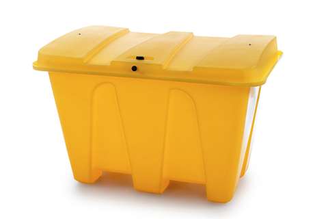 Qubb - Grit sand and salt bin 500l - 1265x855x830mm  Qubb - Grit sand and salt bin 500l - 1265x855x830mm