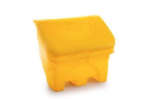 Qubb - Grit sand and salt bin 130l - 850x500x750mm  Qubb - Grit sand and salt bin 130l - 850x500x750mm