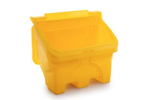 Qubb - Grit sand and salt bin 130l - 850x500x750mm  Qubb - Grit sand and salt bin 130l - 850x500x750mm