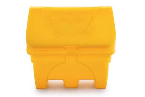 Qubb - Grit sand and salt bin 130l - 850x500x750mm  Qubb - Grit sand and salt bin 130l - 850x500x750mm