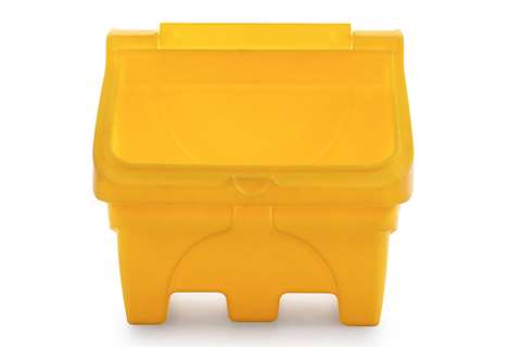 Qubb - Grit sand and salt bin 130l - 850x500x750mm  Qubb - Grit sand and salt bin 130l - 850x500x750mm