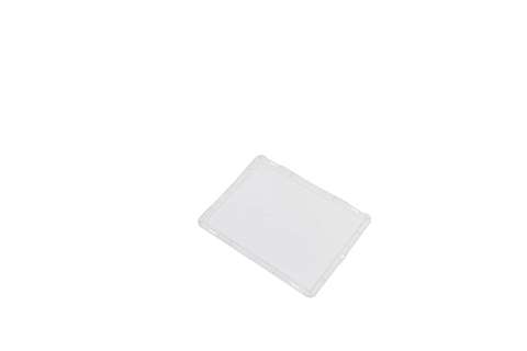 Qubb - EN Clip-on lid Budget Crystal - 400x300x18mm  Qubb - EN Clip-on lid Budget Crystal - 400x300x18mm