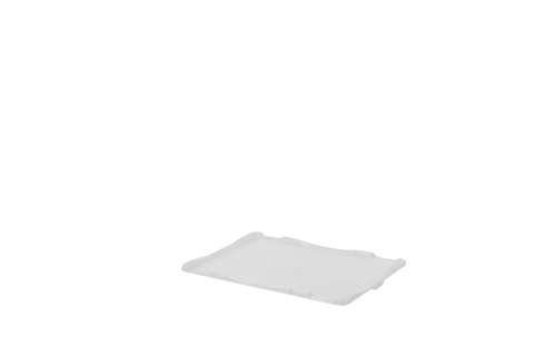 Qubb - EN Clip-on lid Budget Crystal - 400x300x18mm  Qubb - EN Clip-on lid Budget Crystal - 400x300x18mm
