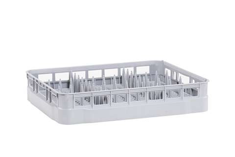 Dishwasher rack with pins - 10/12 plates 600x500mm