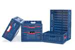 Foldable box 600x400x120mm perforated