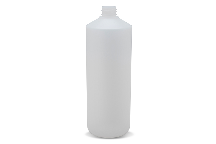 Bouteilles plastique transparente 1000ml (Ø80 h240mm) avec bouchon oran par  74 - RETIF