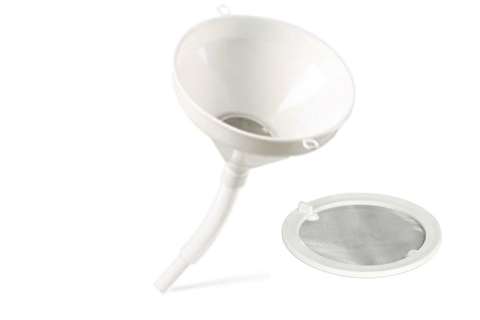 Funnel ø260mm - h255mm with flexible tube and filter