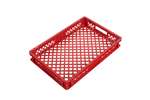 Euronorm bread basket 600x400x90mm - 17l vented bottom and sides
