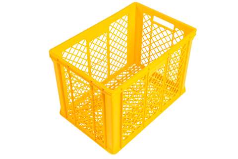 Euronrm bread basket 600x400x410mm - 82l vented bottom and sides
