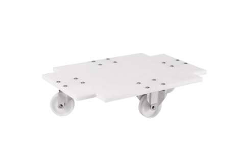 Undercarriage on casters for hnc-0001 