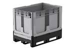 Qubb - Logifold box 1200x800x958mm - 660l - closed - 3 skids 