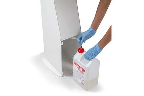 Desinfection unit with pedal soap/alcogel - capacity: 5l - incl jc