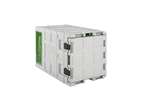 Melform - Isothermal container Koala Green 140 - 620x1000x710mm - static cooling - 30°C +10°C - 100Ah 
