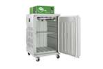 Melform - Isothermal container Koala Green 370 - 840x800x1543mm - ventilated cooling - -18°C+10°C - 120Ah 