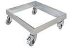 Melform - Transport trolley for insulated container - 1010x630x150mm - 4 swivel castors, 2 with brakes 