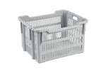 Nestable stacking crate - rota 620x500x360mm - vented