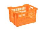 Nestable stacking crate - rota 620x500x360mm - vented