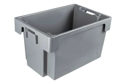 Rotary stacking container 600x400x350mm bottom and sides closed