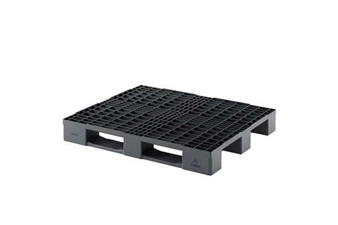 Cabka - Recycled pallet - 1200x1000x150mm - open deck - 3 skids  Cabka - Recycled pallet - 1200x1000x150mm - open deck - 3 skids