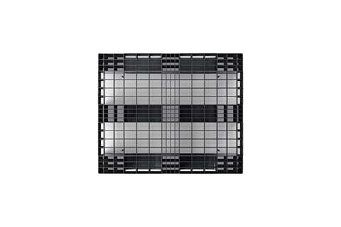 Cabka - Recycled pallet - 1200x1000x150mm - open deck - 3 skids  Cabka - Recycled pallet - 1200x1000x150mm - open deck - 3 skids
