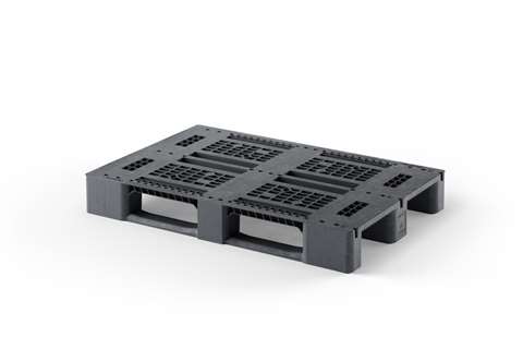 Cabka - Classic pallet eu alt 1200x800x150mm - no edge - 3 skids - open deck  Cabka - Classic pallet eu alt 1200x800x150mm - no edge - 3 skids - open deck