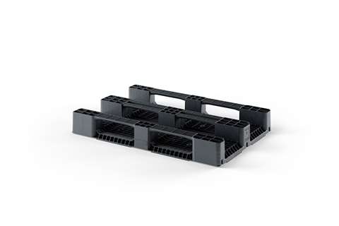 Cabka - Classic pallet eu alt 1200x800x150mm - 22mm edge - 3 skids - open deck  Cabka - Classic pallet eu alt 1200x800x150mm - 22mm edge - 3 skids - open deck