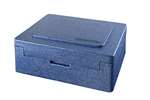 Polibox - Isothermal cooler box Universal - 470x370x185mm - Polibox Thermoking 3 sections 