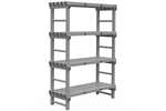  - Rack 1000x500x1900mm - 4 levels - spacing 500mm - bottom clearance 200mm 