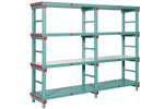 Rack 2000x500x1820 mm 4 shelves - space between: 500 mm