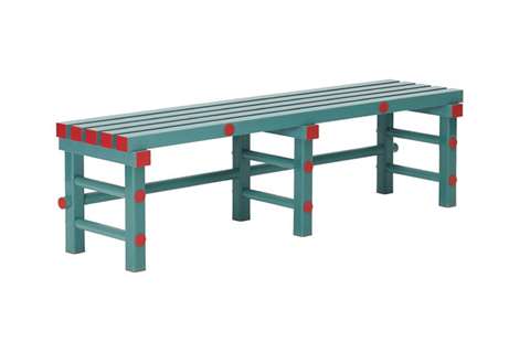 Gastroplus - Plastic bench seat - 1500x400x450mm  Gastroplus - Plastic bench seat - 1500x400x450mm