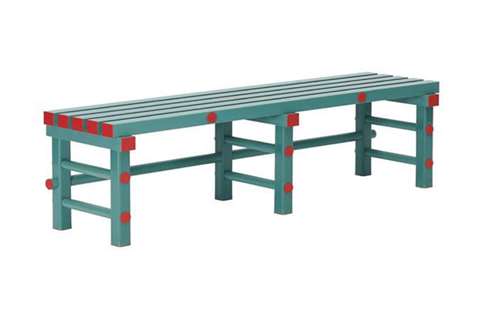 Plastic bench seat 2000x400x450mm