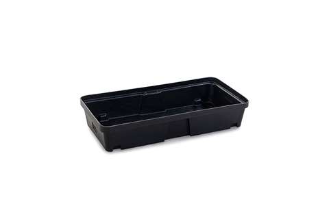 Qubb - Leak tray without grate - 39l - 805x405x155mm  Qubb - Leak tray without grate - 39l - 805x405x155mm