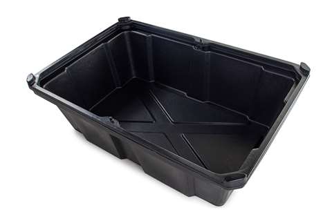 Qubb - Leak tray without grate - 235l - 1200x800x375mm  Qubb - Leak tray without grate - 235l - 1200x800x375mm