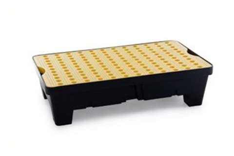 Qubb - Leak tray with grate - 63l - 1000x600x265mm - on feet  Qubb - Leak tray with grate - 63l - 1000x600x265mm - on feet