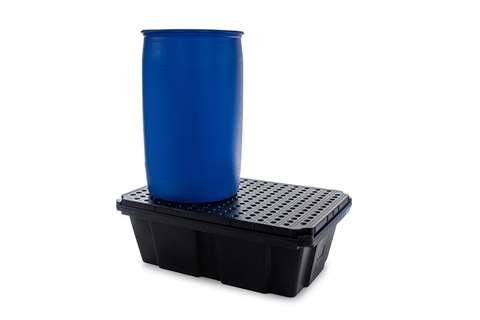 Qubb - Leak tray with grate - 230l - 1200x800x410mm  Qubb - Leak tray with grate - 230l - 1200x800x410mm