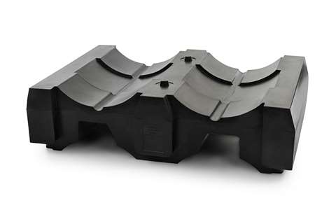 Qubb - Intermediate divider for 2 barrels - 1375x940x390mm  Qubb - Intermediate divider for 2 barrels - 1375x940x390mm