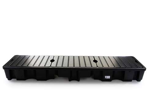 Qubb - Leak tray with grate - 4 barrels - 235l - 2445x660x270mm - not for DE/AT  Qubb - Leak tray with grate - 4 barrels - 235l - 2445x660x270mm - not for DE/AT