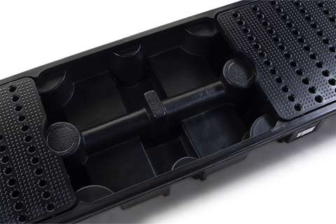 Qubb - Leak tray with grate - 4 barrels - 235l - 2445x660x270mm - not for DE/AT  Qubb - Leak tray with grate - 4 barrels - 235l - 2445x660x270mm - not for DE/AT