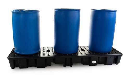 Qubb - Leak tray with grate - 4 barrels - 235l - 2445x660x270mm - not for DE/AT  Qubb - Leak tray with grate - 4 barrels - 235l - 2445x660x270mm - not for DE/AT