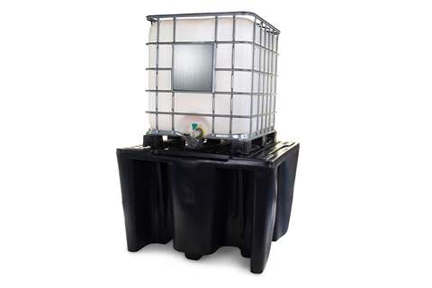 Qubb - Spillpallet for 1 IBC tank - 1100l - with grid - not for DE/AT  Qubb - Spillpallet for 1 IBC tank - 1100l - with grid - not for DE/AT